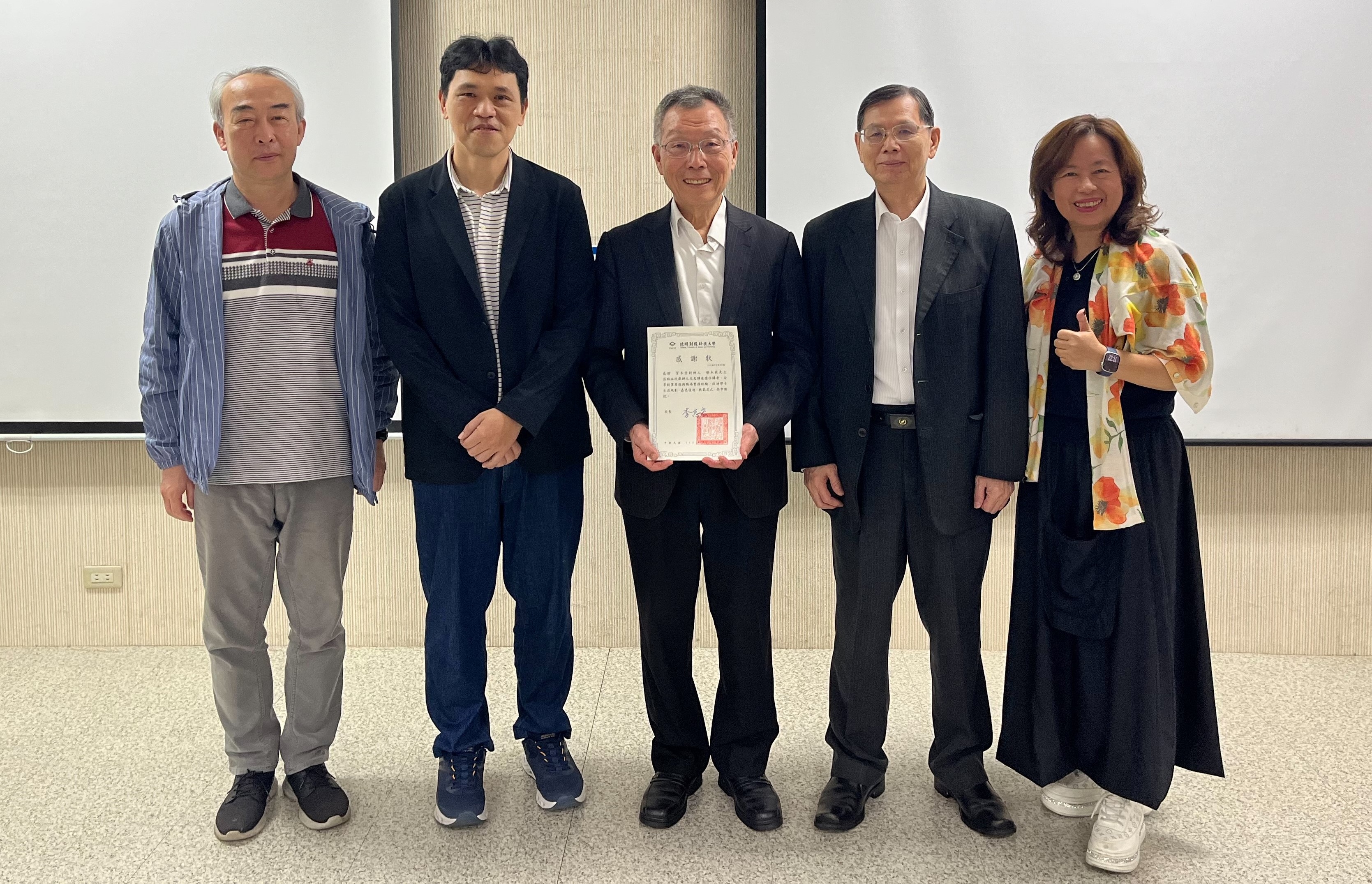 德明科大邀請蔡木霖分享 「創業成功關鍵：永不放棄」